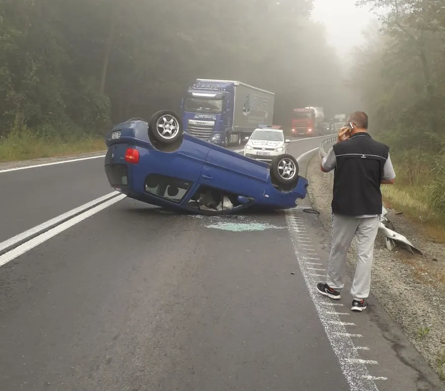 ULTIMA ORĂ   Traficul blocat pe E85, între Domnești și Adjud. Trei persoane fără semne vitale