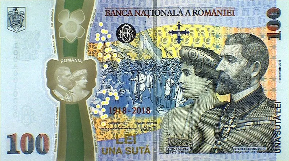 Premieră în istoria României de după 1947: prima bancnotă cu chipurile Reginei Maria și Regelui Ferdinand