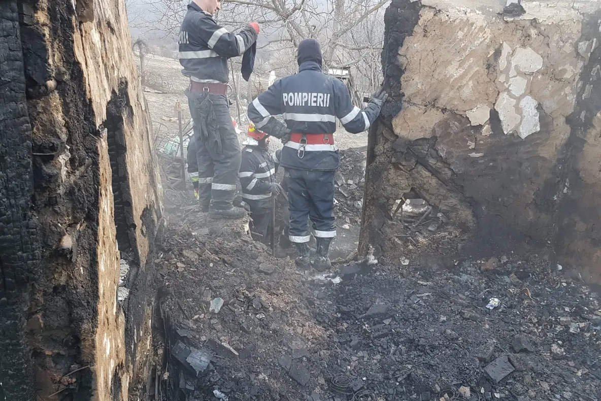 FOTO  Treizeci de hectare de vegetație uscată și viță de vie, arse astăzi