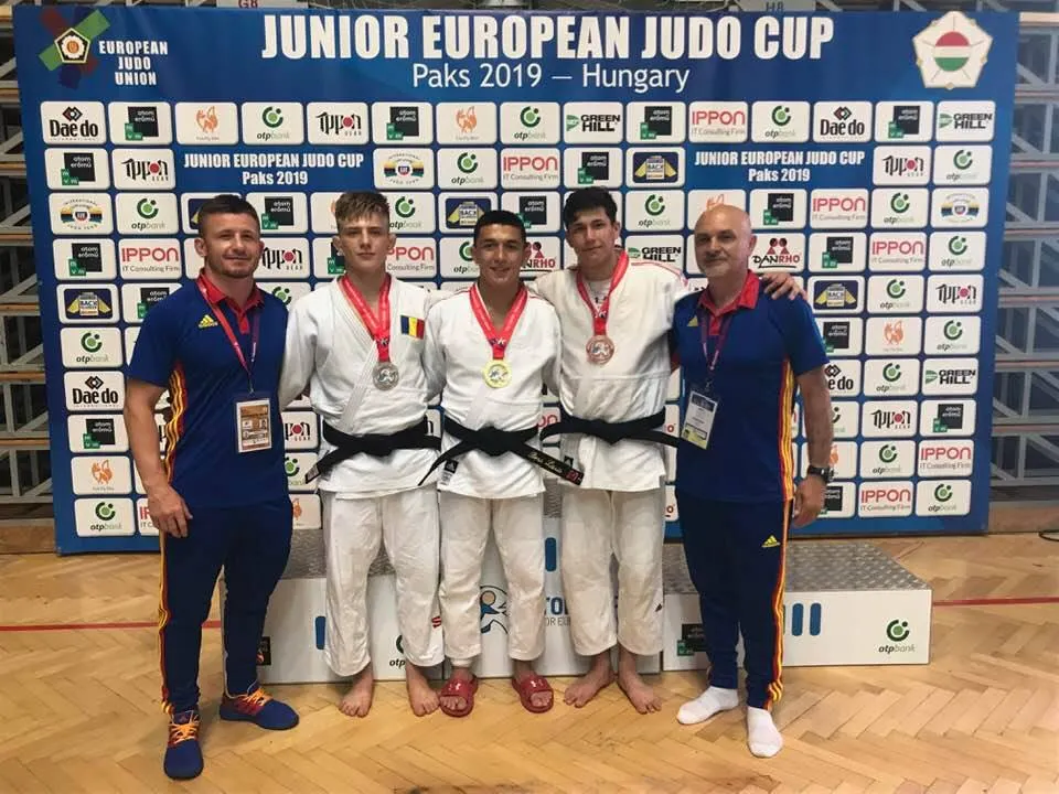 Laris Borș, o nouă medalie de aur la judo