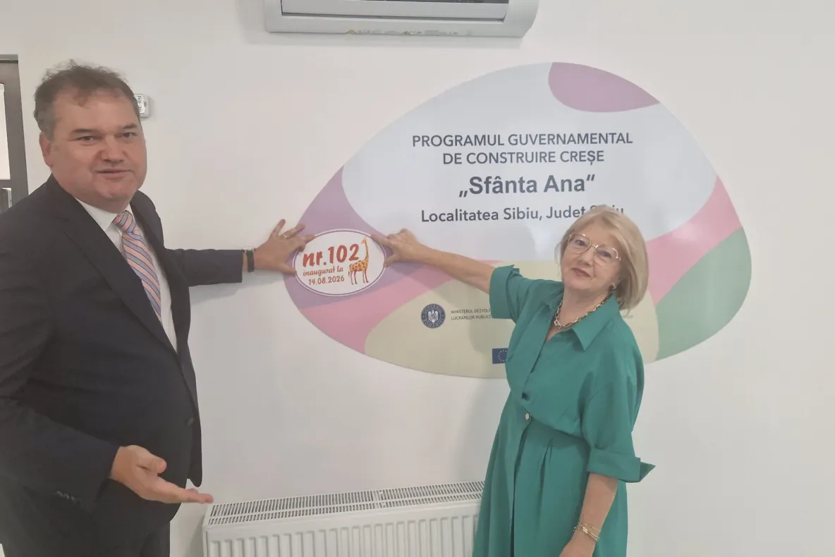 Ministrul Dezvoltării anunță un program nou, prin care să fie construite creșe din grădinițe în zonele metropolitane ale orașelor