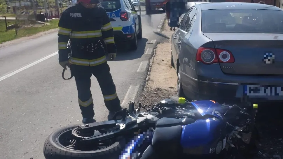 Un bătrân de 70 de ani, aproape spulberat de un șofer care nu l-a putut evita