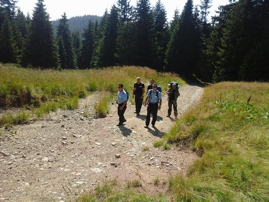 Jandarmii montani, pe crestele Carpaților, în memoria eroilor din primul război mondial