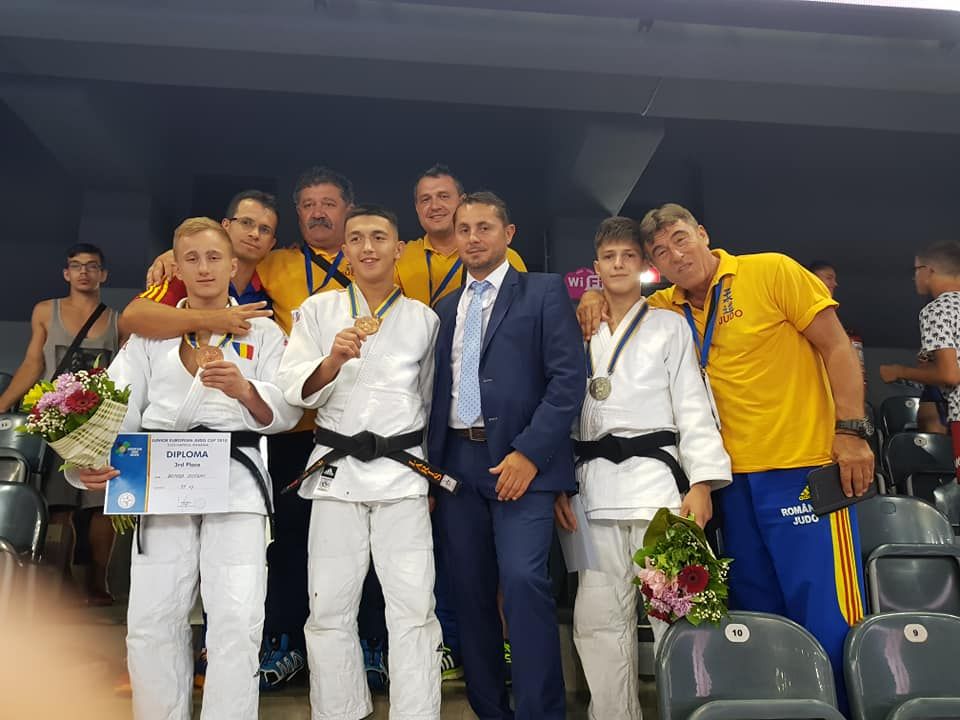 FOTO  Rezultate foarte bune obținute de sportivii focșăneni la Cupa Europeană de Judo