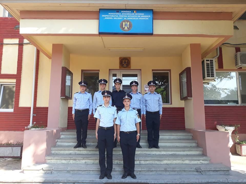 Pompieri noi la ISU Vrancea