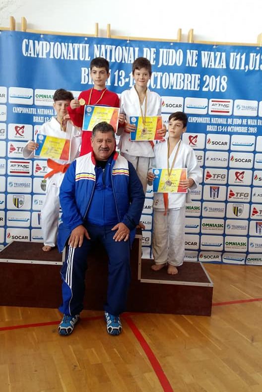 Medalii pentru cei mai tineri judoka din Focșani