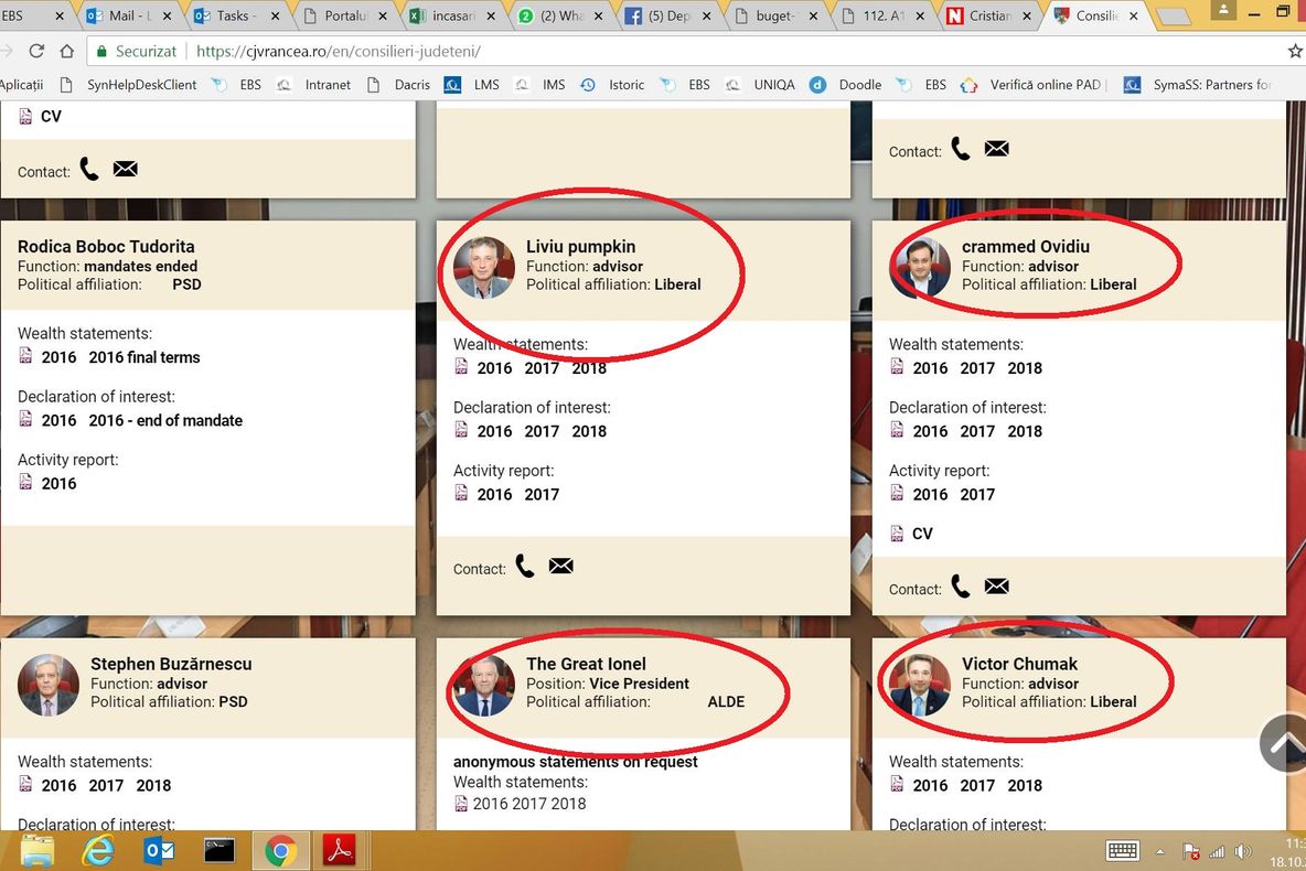 Ce spune patronul firmei care a pocit numele consilierilor pe site-ul CJ Vrancea