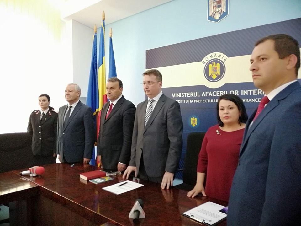 Ticu Costandache, instalat oficial în funcția de prefect