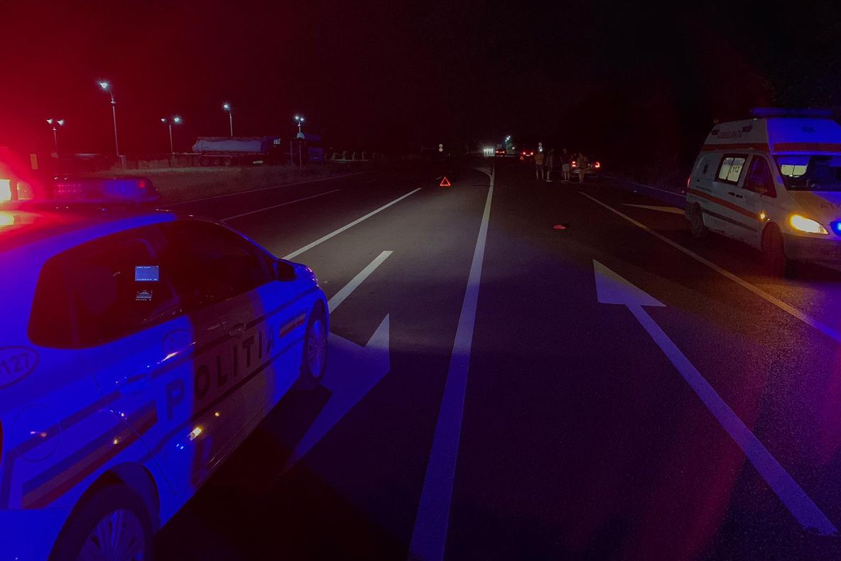 A condus beat, și-a ucis concubina - pasageră și a fugit de la locul accidentului