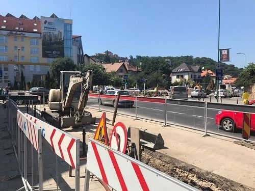 Sens unic pe Strada Constituției din Focșani