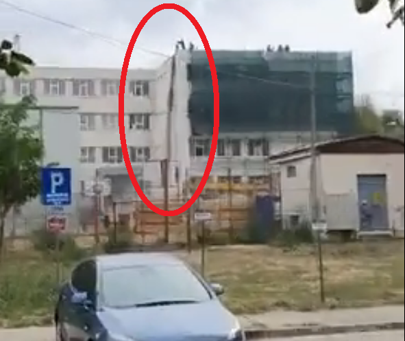 VIDEO Dorel de Focșani lovește din nou, la Școala Ion Basgan