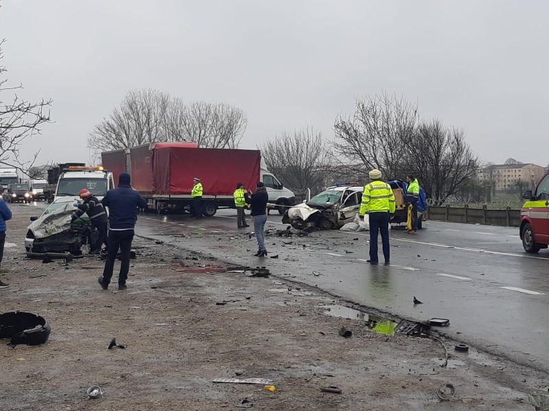 ULTIMA ORĂ Grav accident de circulație pe centura Focșaniului