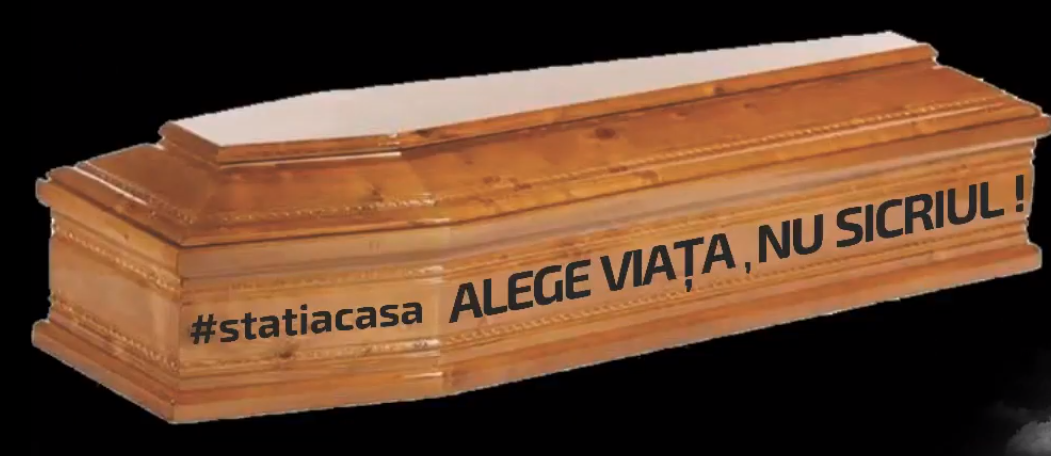 Patron focșănean de pompe funebre, mesaj: stați acasă dacă nu vreți să ajungeți la noi!