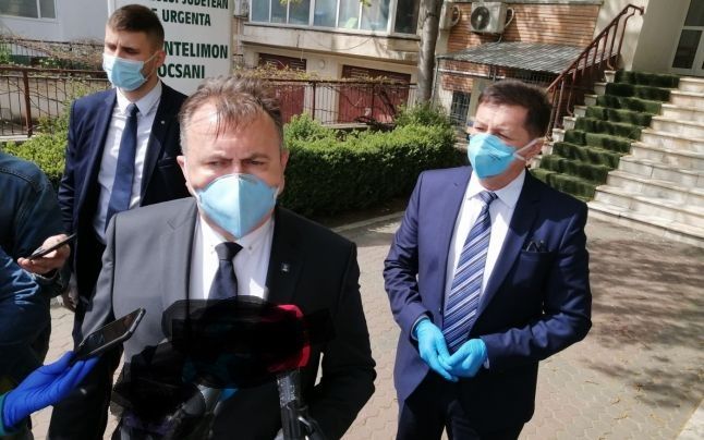 ULTIMA ORĂ Ministrul Sănătății, Nelu Tătaru, vizită inopinată la Spitalul din Focșani