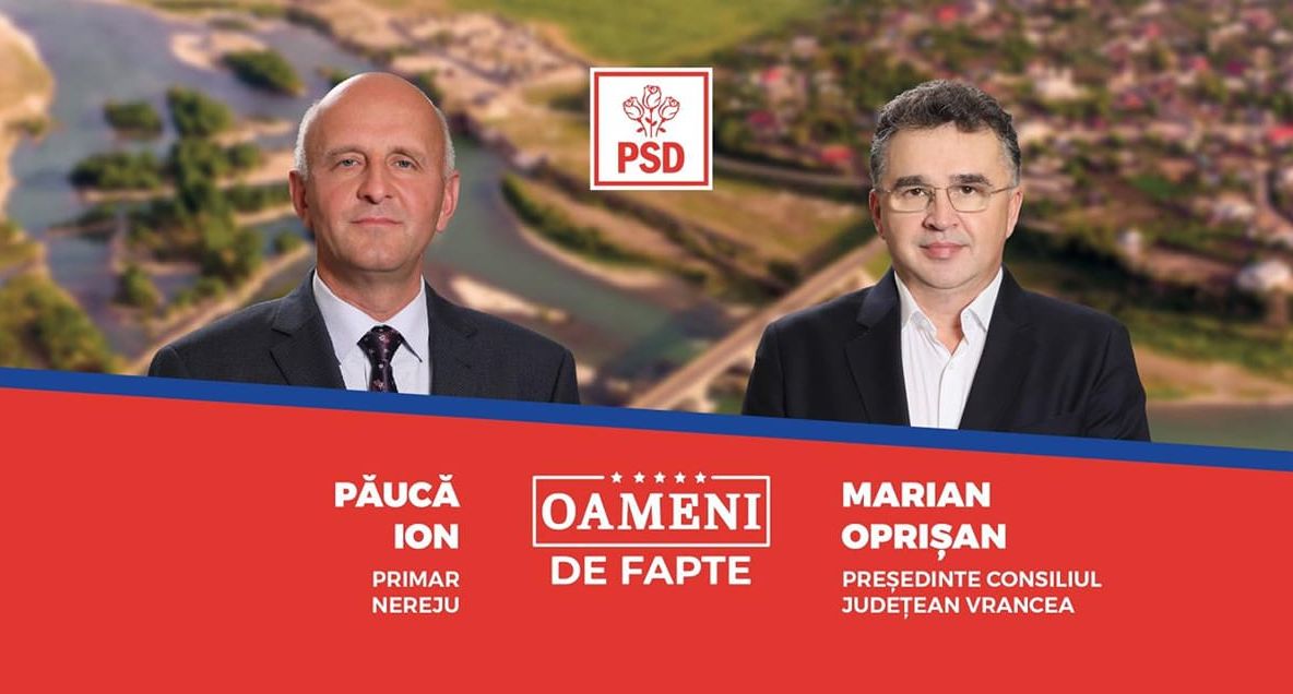 ULTIMA ORĂ Candidatul PSD la Primăria Nereju - Ion Păucă - prins cu mită electorală de polițiști. A dat 400 de lei unui alegător