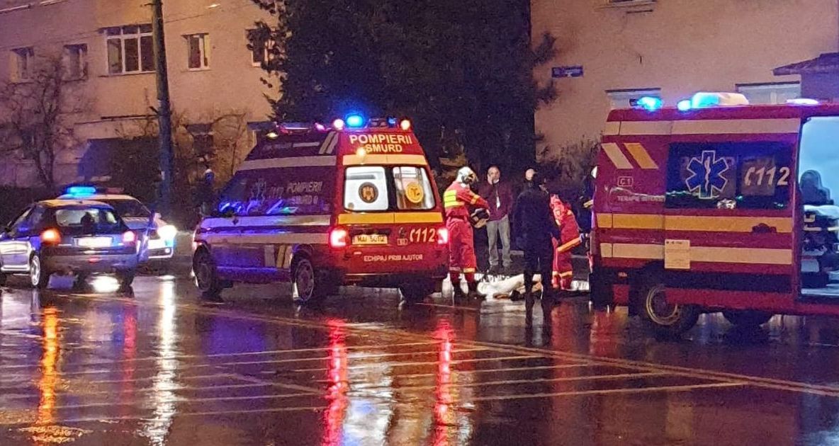 ULTIMA ORĂ Autoturism răsturnat pe E85, la ieșire din Focșani