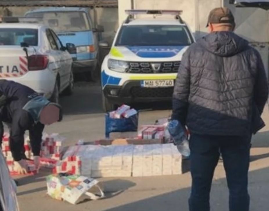 VIDEO 60 de mii de țigări de contrabandă depistate de polițiști