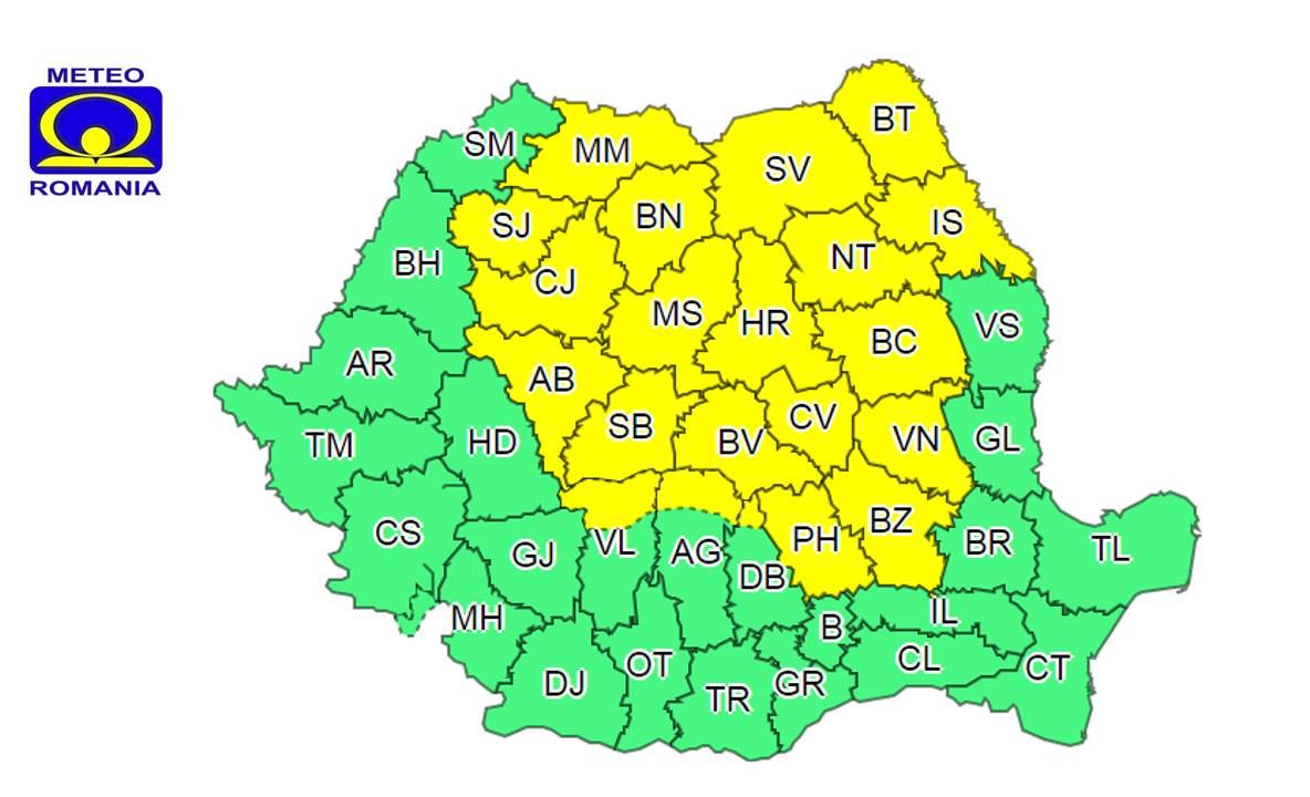 Noi avertizări de caniculă și furtuni pentru toată Moldova