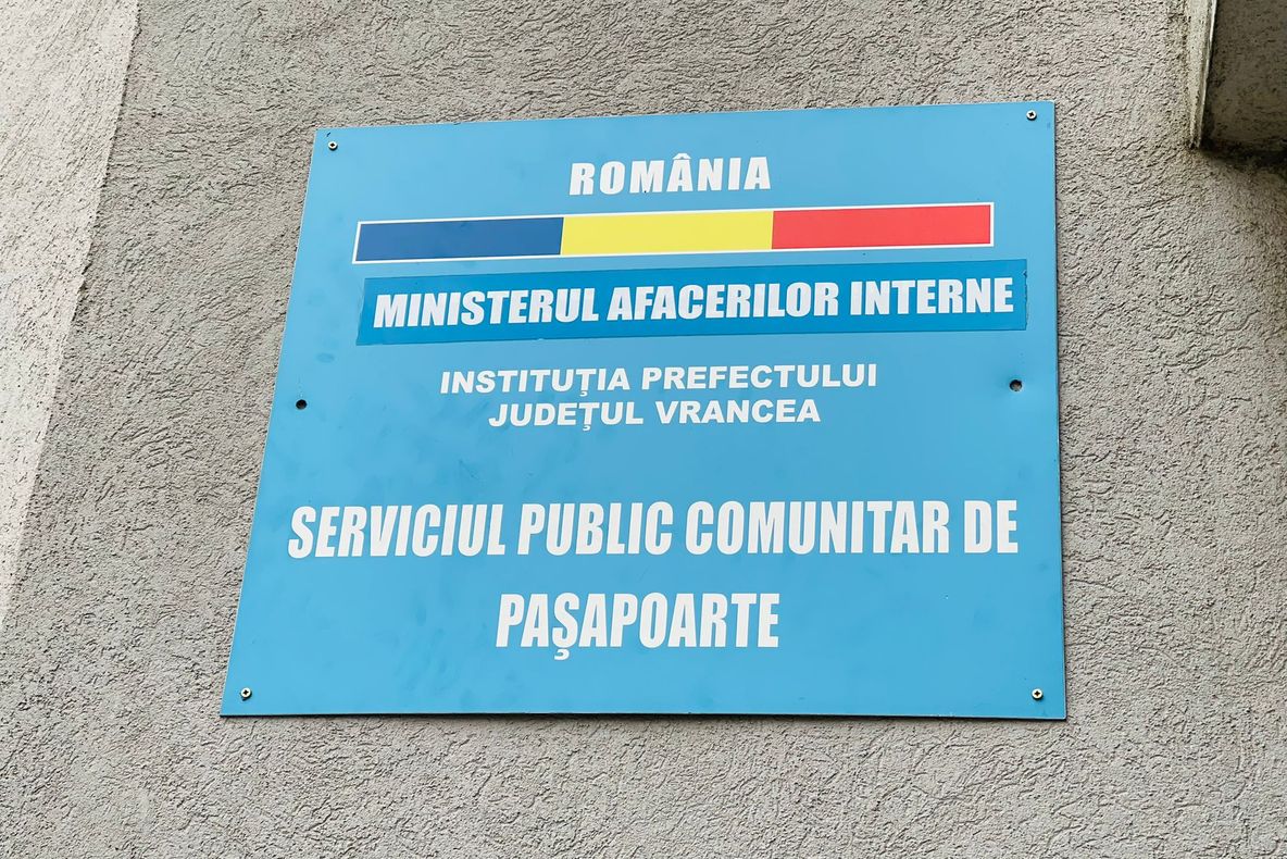 Serviciul Pașapoarte Vrancea se mută în sediu nou, din 8 octombrie
