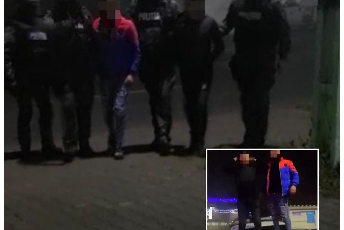 VIDEO Dosar penal pentru că au dansat manele pe mașina de Poliție