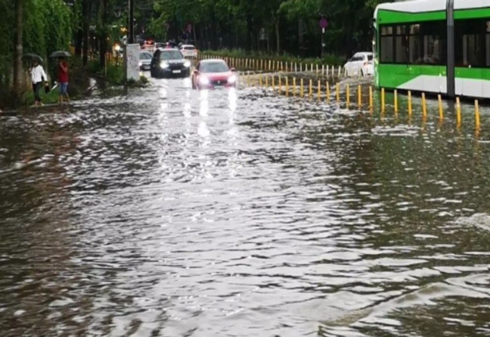 Inundaţii în judeţul Vrancea