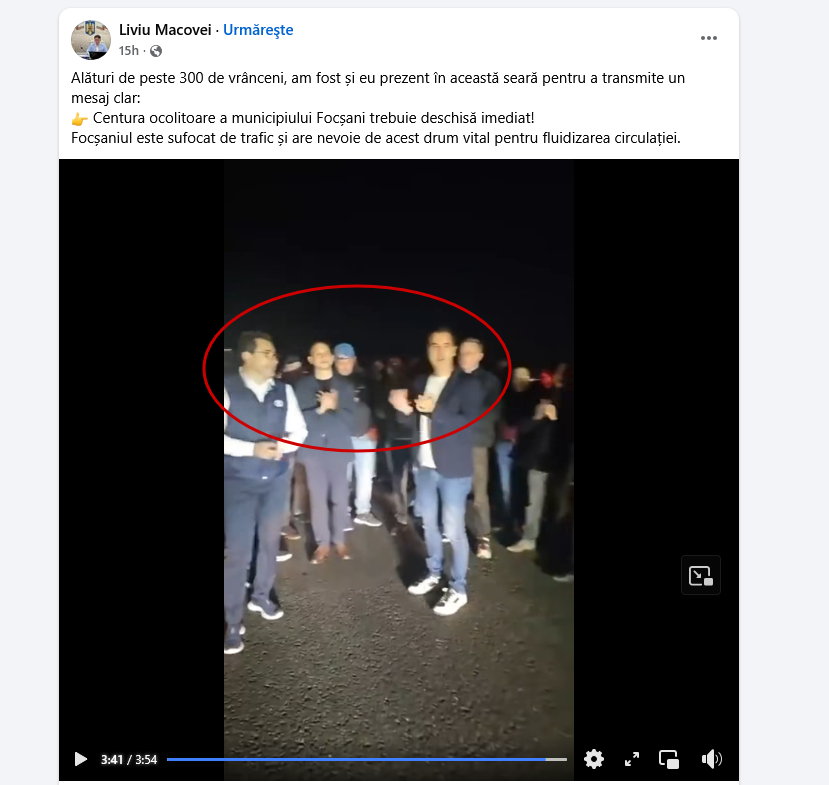 Omul lui Bolojan de la Vrancea, subprefectul Liviu Macovei, ar putea să-și piardă funcția după ce a participat la un protest deși nu avea voie.