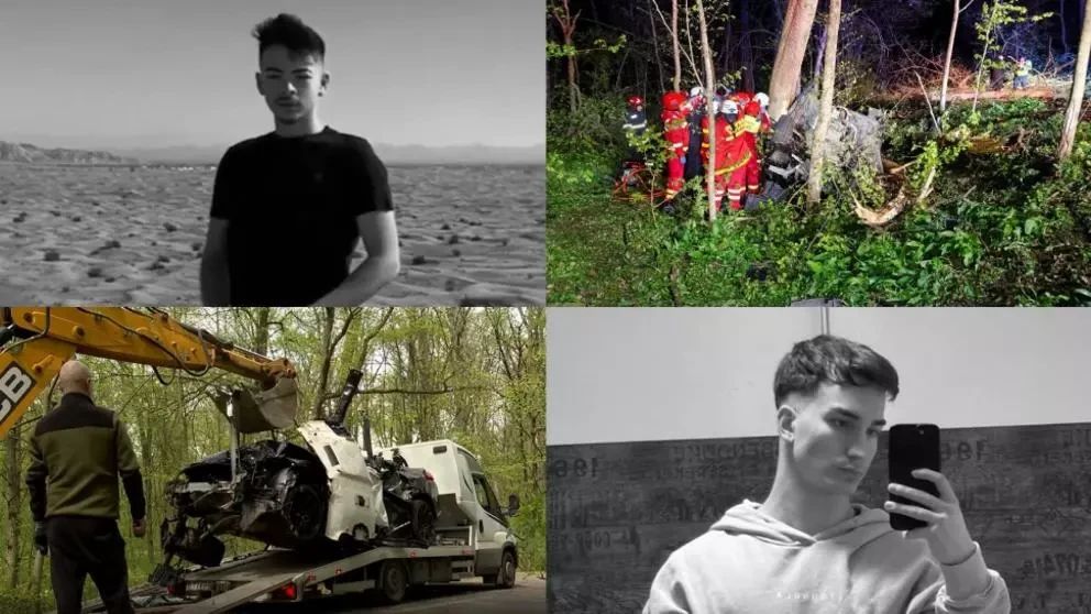Ei sunt Mihai și David, cei doi tineri care au murit pe loc în cumplitul accident din Ciolpani