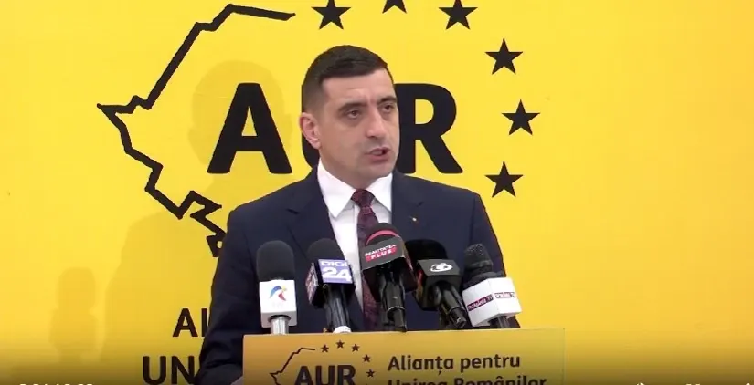 George Simion: „Așteaptăm reacții corespunzătoare din partea președintelui României, Nicușor Dan, până la ora 21:30!”