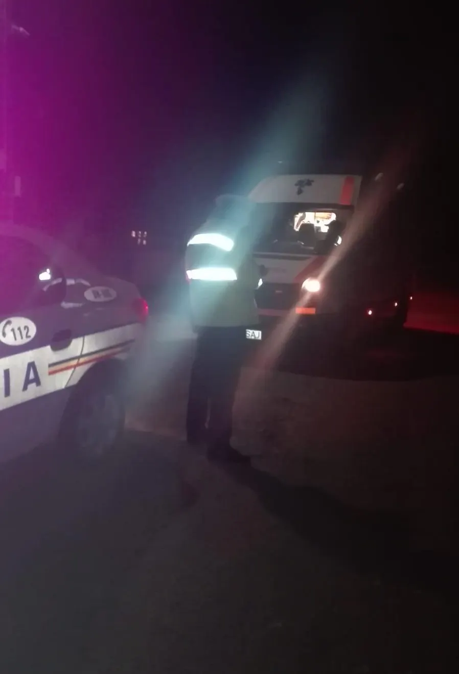 politie ambulanta noaptea