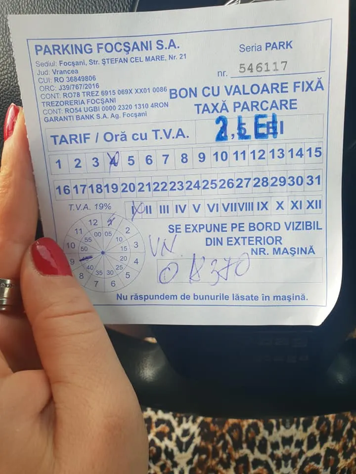 parcare bilet