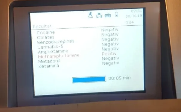 testare drog