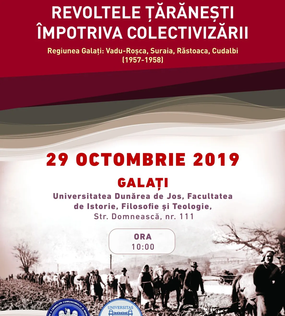 afis conferinta revolta