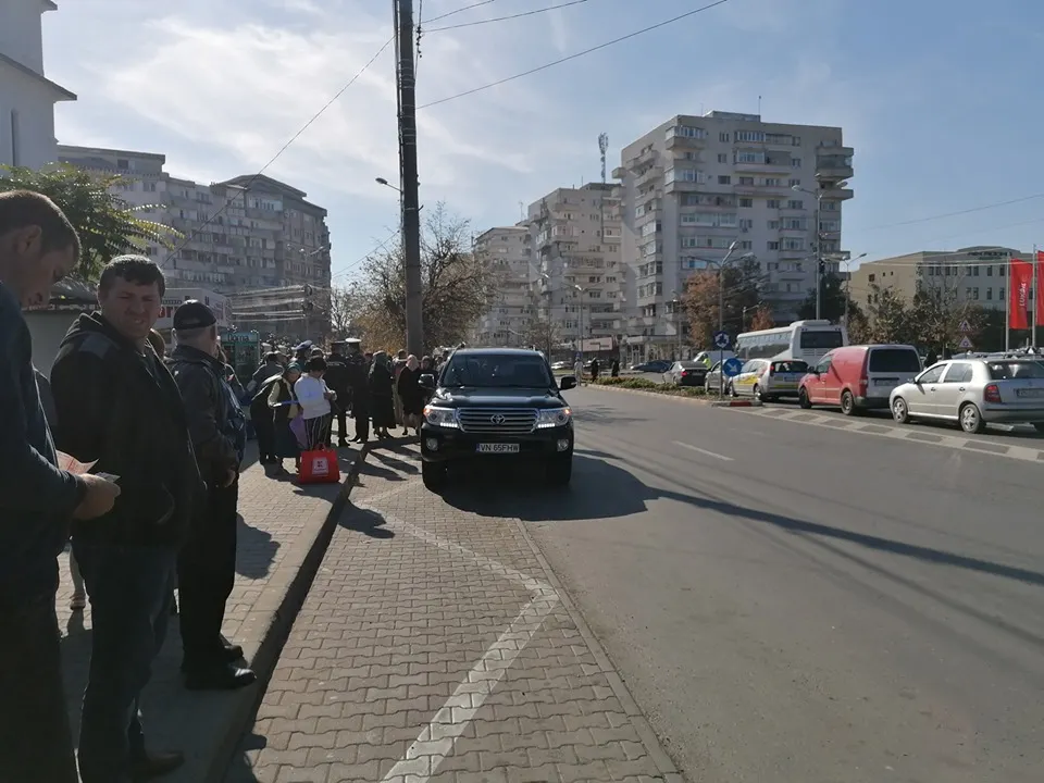 masina oprisan statie