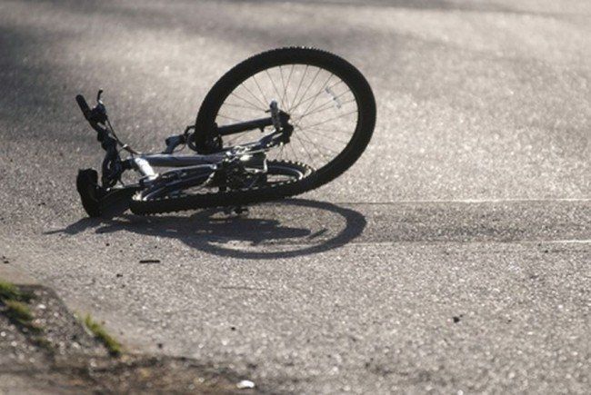 bicicleta accident