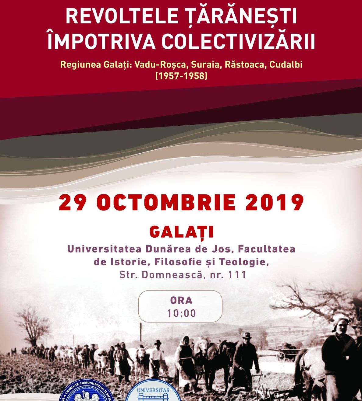 afis conferinta revolta