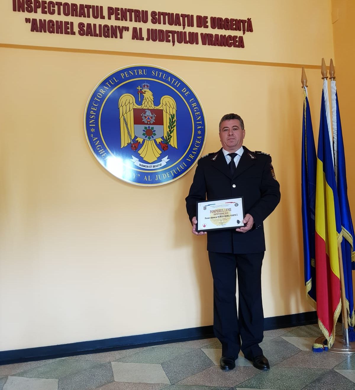 pompier septembrie 1