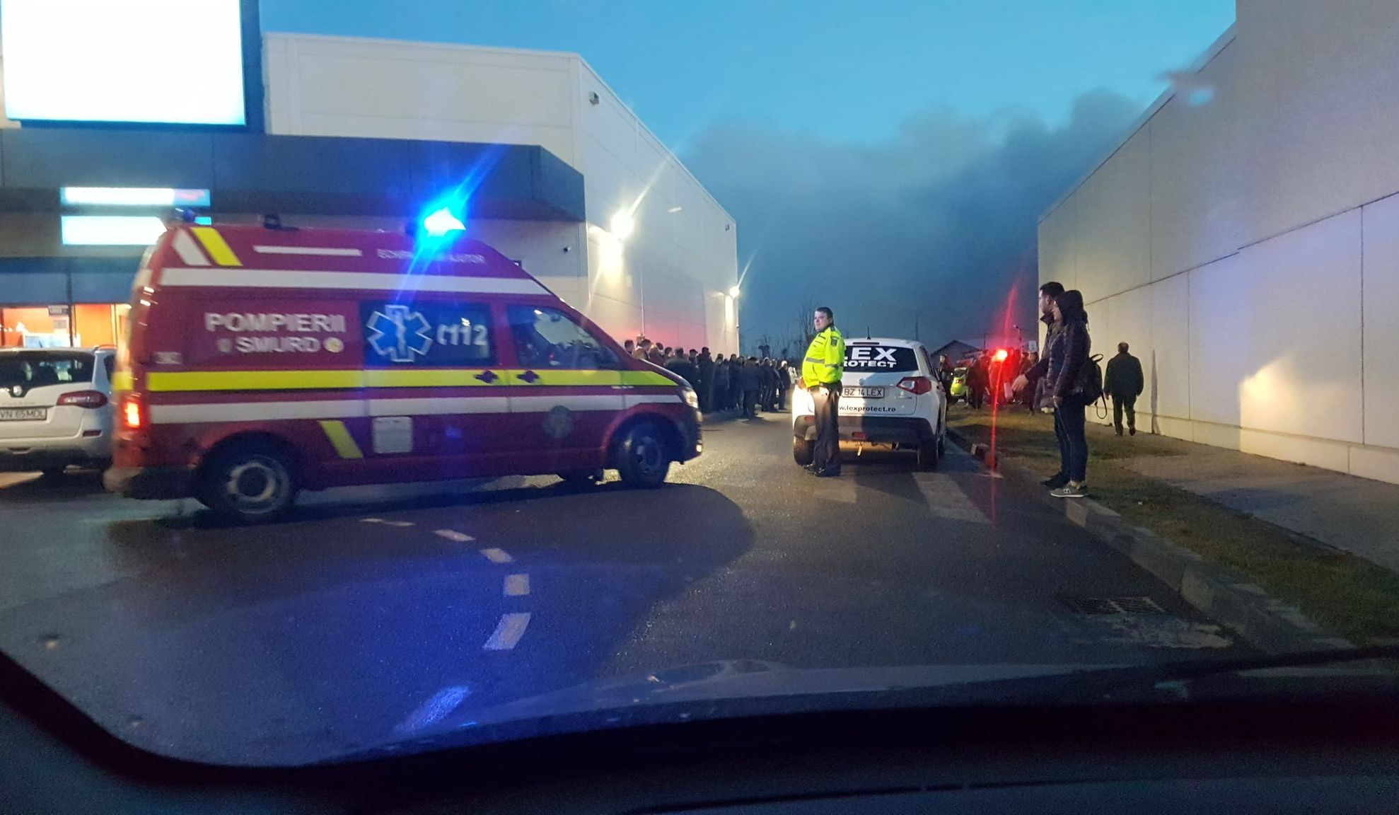 incendiu hala focsani