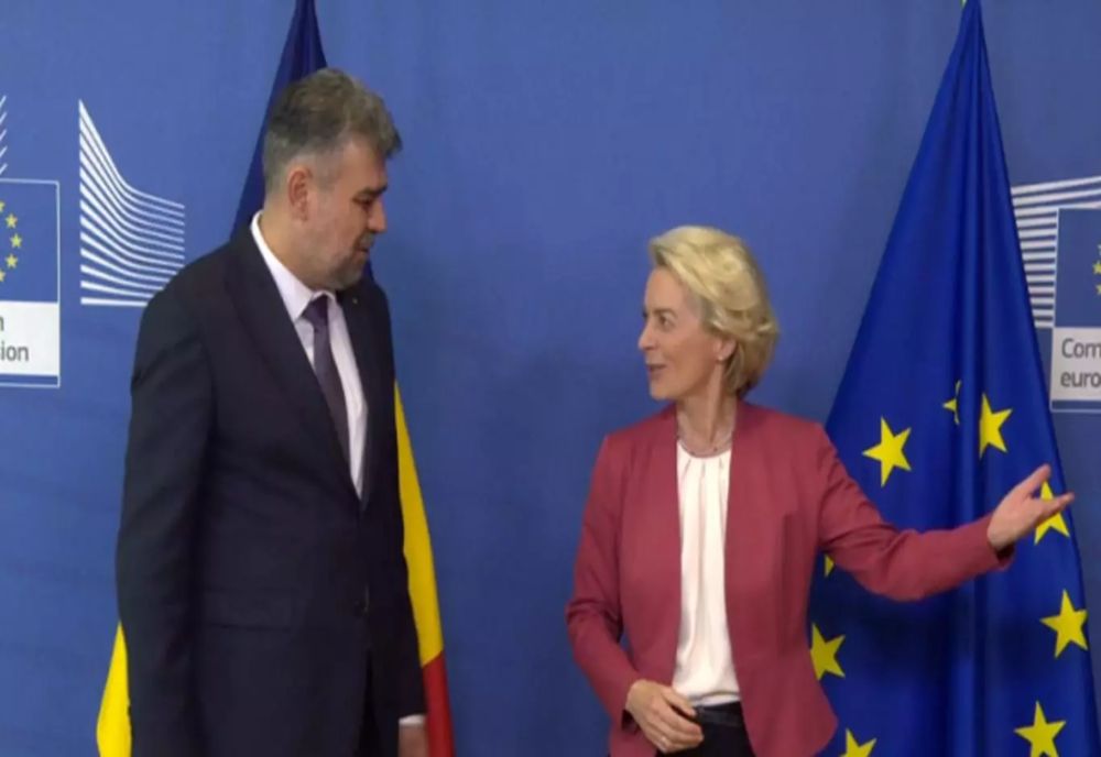 MARCEL CIOLACU, DISCUȚII LA BRUXELLES CU URSULA VON DER LEYEN DESPRE PNRR ȘI SECURITATEA REGIONALĂ
