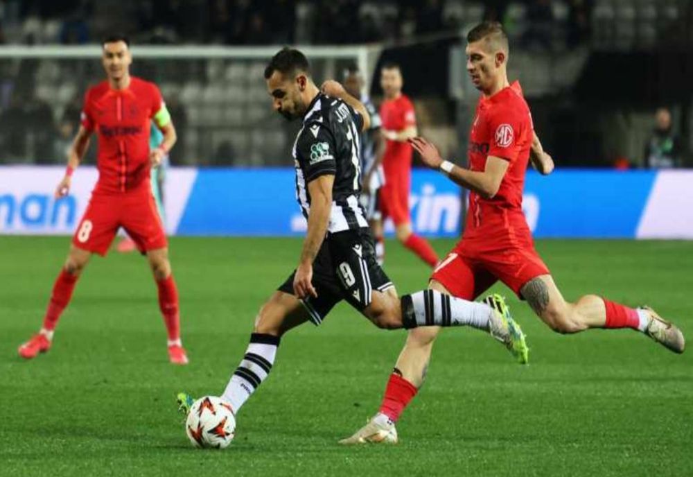 FOTBAL: FCSB A ÎNVINS-O DIN NOU PE PAOK LA SALONIC (2-1), ÎN EUROPA LEAGUE