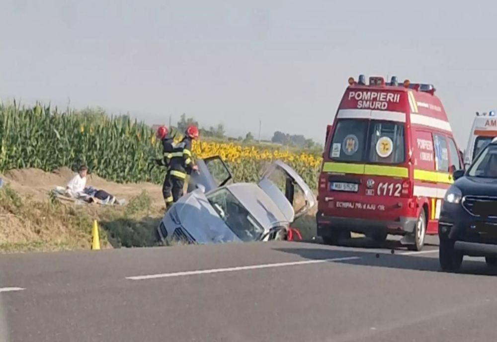 ACCIDENT PE DN2, LA GAROAFA. 8 PERSOANE AU FOST RĂNITE
