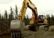 Un bărbat a ajuns la spital după a fost lovit de un excavator