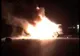 VIDEO Accident cu 3 autoturisme și un tractor pe Șoseaua Vrancei. O mașină a ars complet
