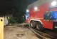Un incendiu de vegetație a oprit trenurile la Gugești