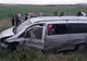 VIDEO  Primele imagini de la locul unde s-a răsturnat un microbuz cu persoane
