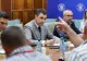 O delegație a oierilor protestatari, primită la Palatul Victoria